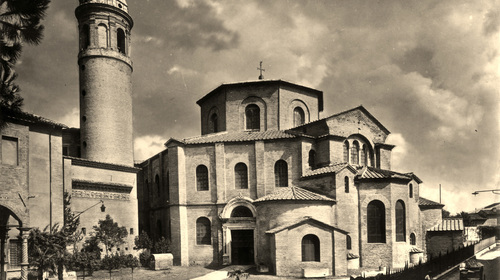 Basilica di San Vitale, Edizioni Anderson, 1927 (copyright Biblioteca Classense)