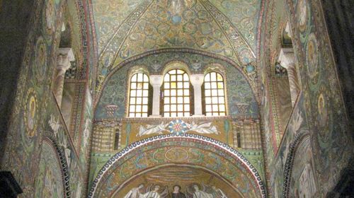 I mosaici dell'abside e del presbiterio di San Vitale