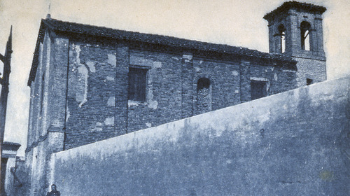 Gaetano Savini, Santa Croce in Piante Panoramiche ,volume II, fig. 114, 1905-1907 (copyright Biblioteca Classense)